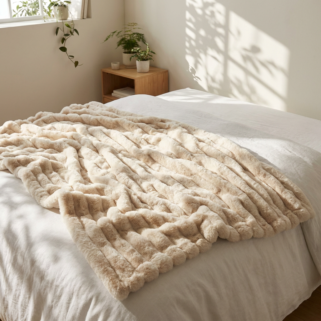 The Anara Blanket — Regular / White Sands