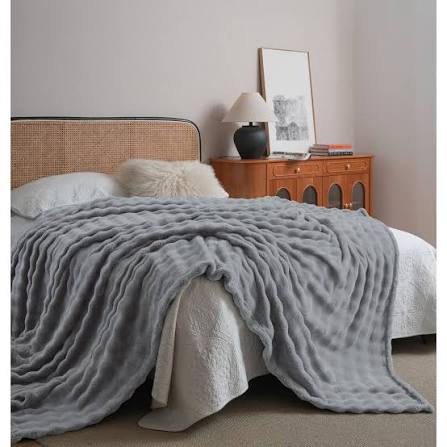 Anara Grey Blanket