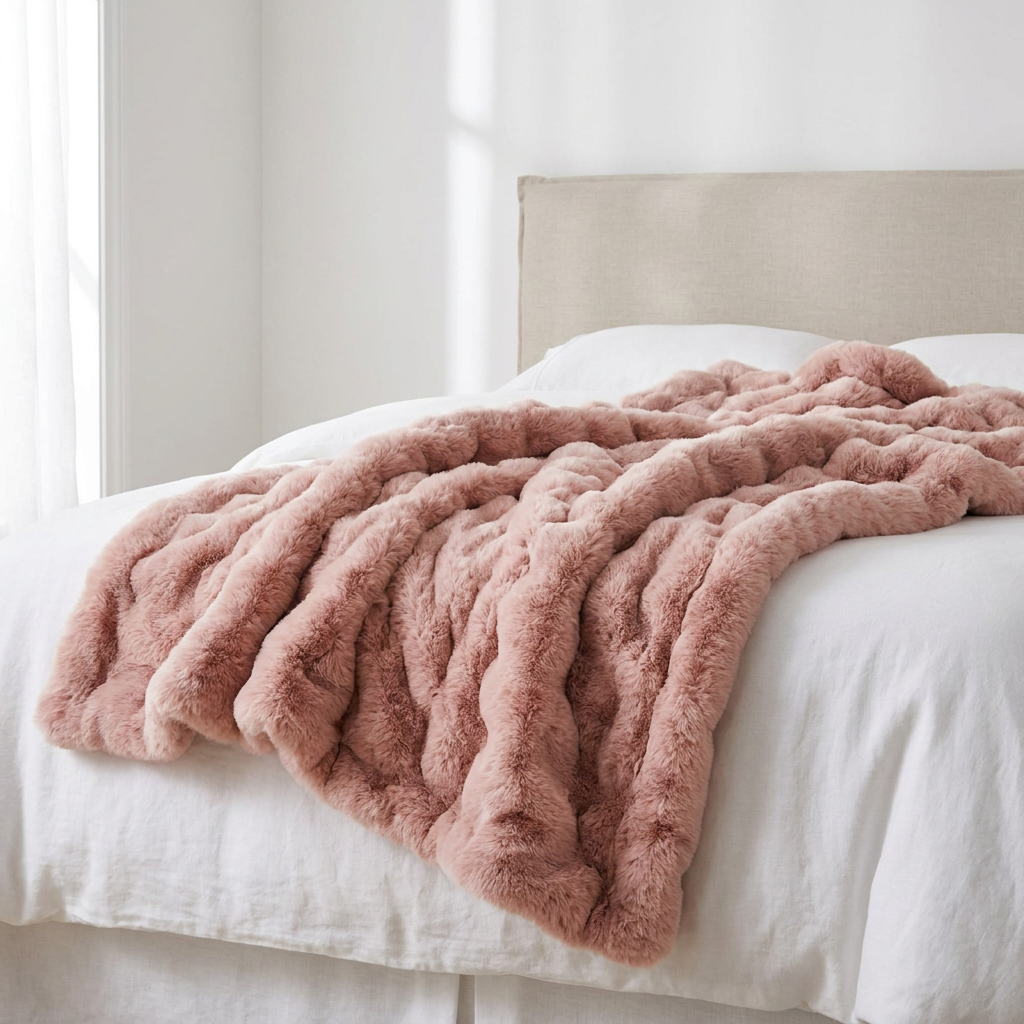 The Anara Blanket — Regular / Salmonberry